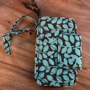 Vera Bradley Disney wristlet phone case
